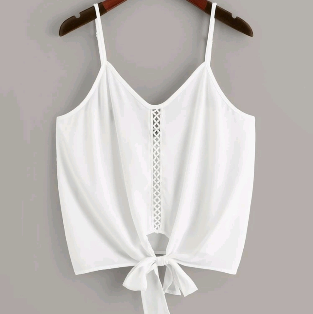 Offwhite camisole